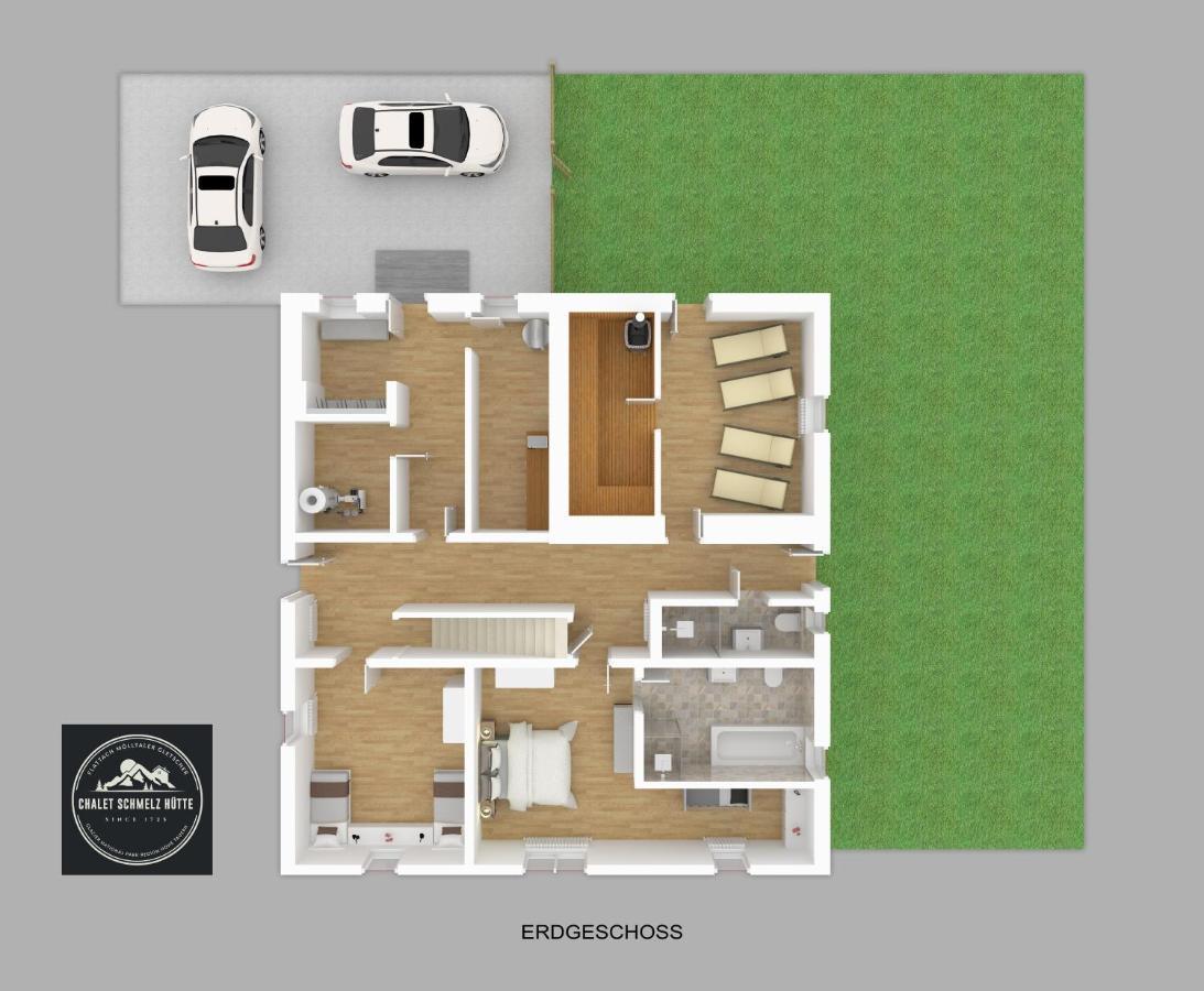 Chalet Schmelz Huette Mit Sauna Und Garten Flattach Kültér fotó