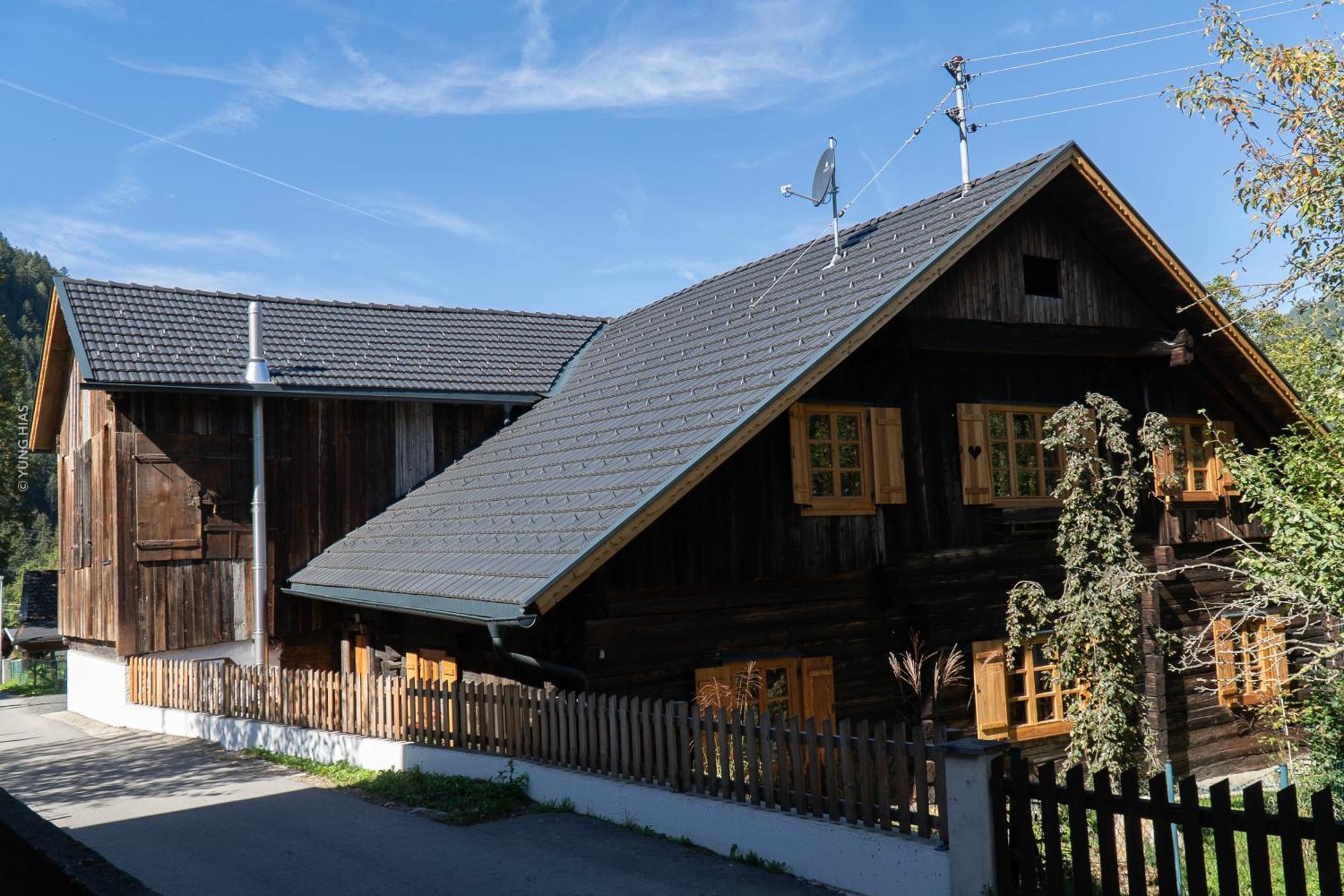 Chalet Schmelz Huette Mit Sauna Und Garten Flattach Kültér fotó