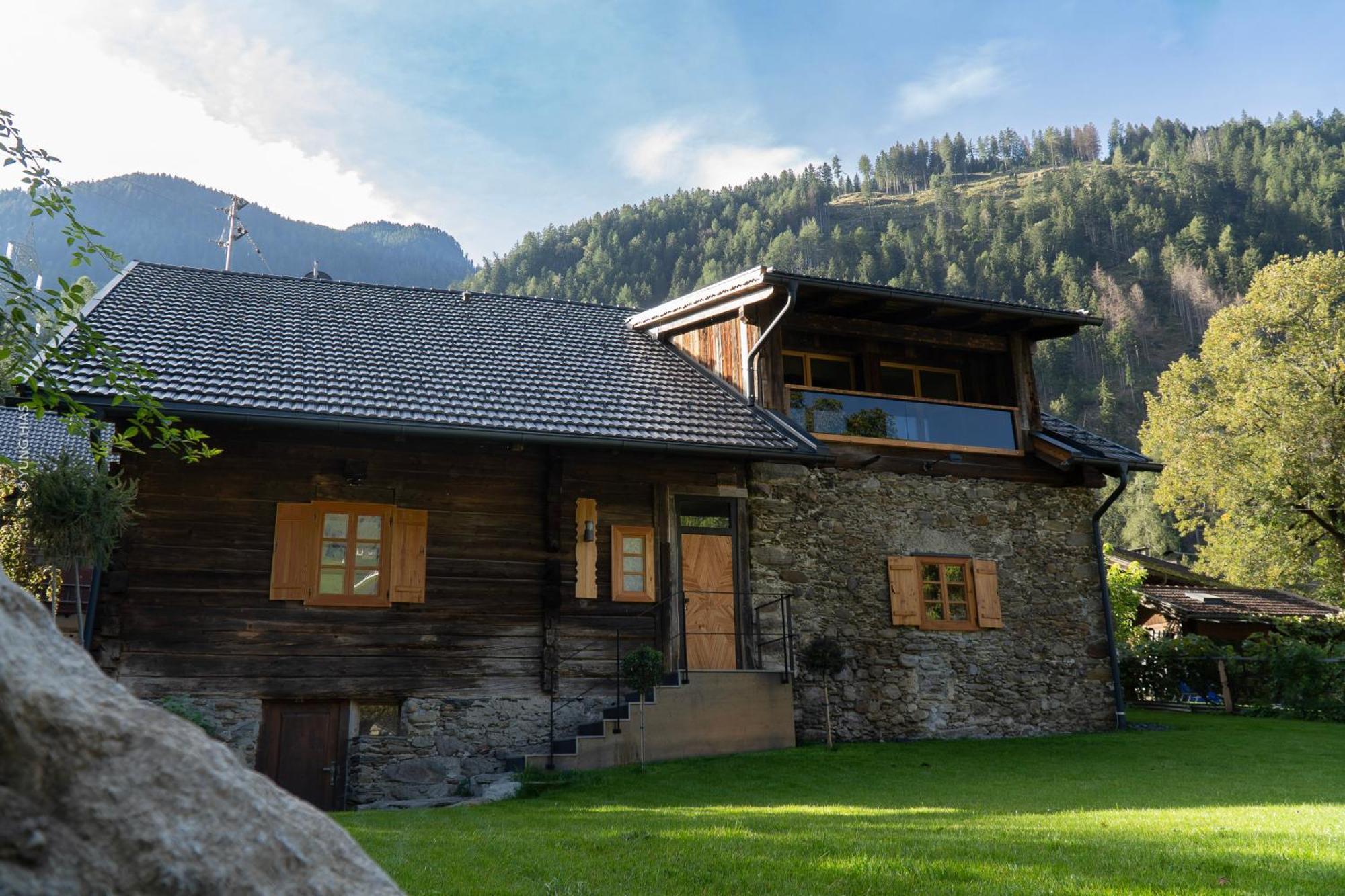 Chalet Schmelz Huette Mit Sauna Und Garten Flattach Kültér fotó